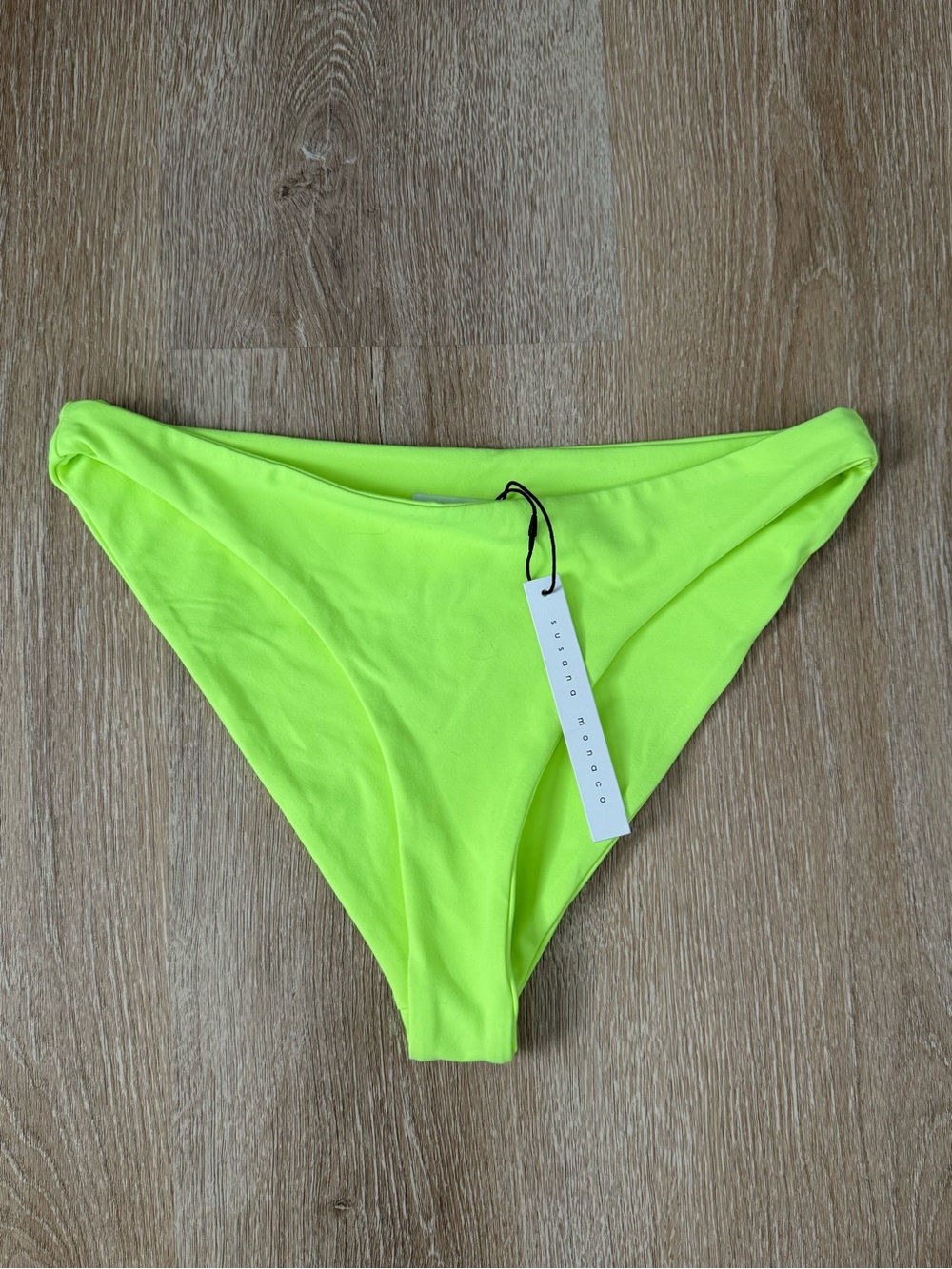 susana monaco High-Cut Bikini Bottom - electric